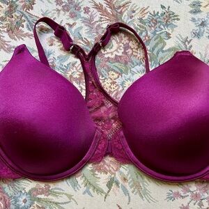 Maidenform Magenta Lace Bra